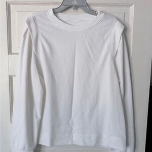 LOFT White Long Sleeve shirt xl